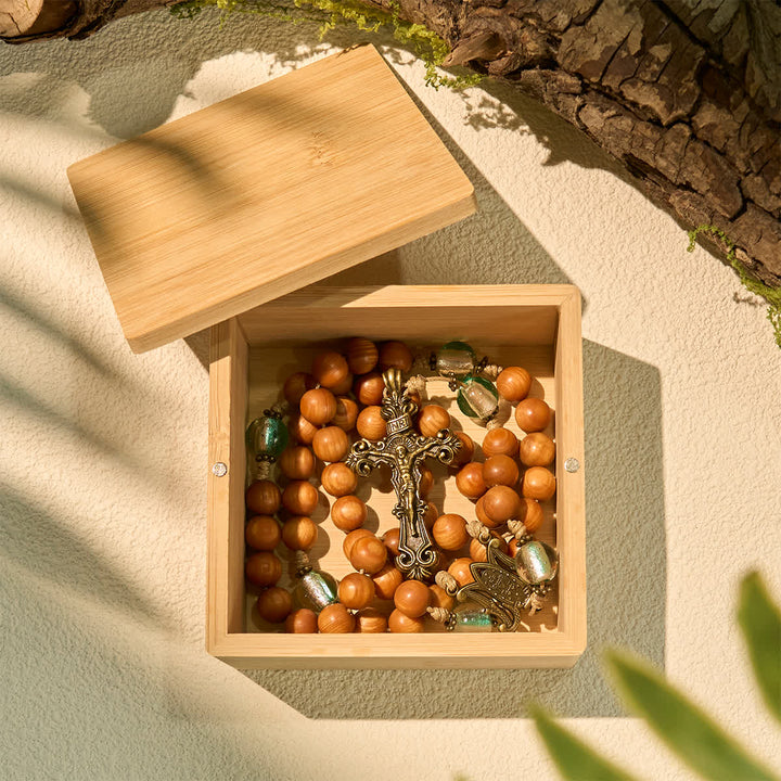 Christianartworkshop Sacred Rosary Wood Gift Box - image 2