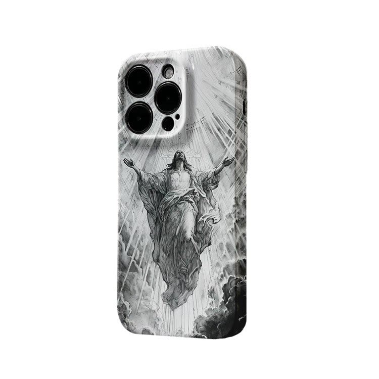 Christianartworkshop Heaven's Radiance Ascension of Christ Phone Case: Symbol of Eternal Hope - image 4