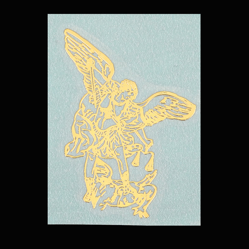 Christianartworkshop Golden Saint Sticker for Phone: Multiple Holy Figures Available - image 3