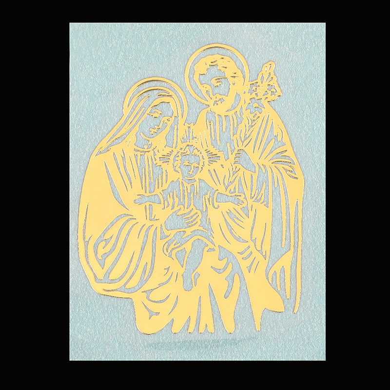 Christianartworkshop Golden Saint Sticker for Phone: Multiple Holy Figures Available - image 2