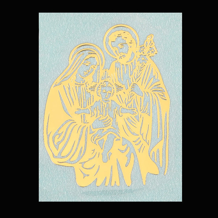 Christianartworkshop Golden Saint Sticker for Phone: Multiple Holy Figures Available - image 2