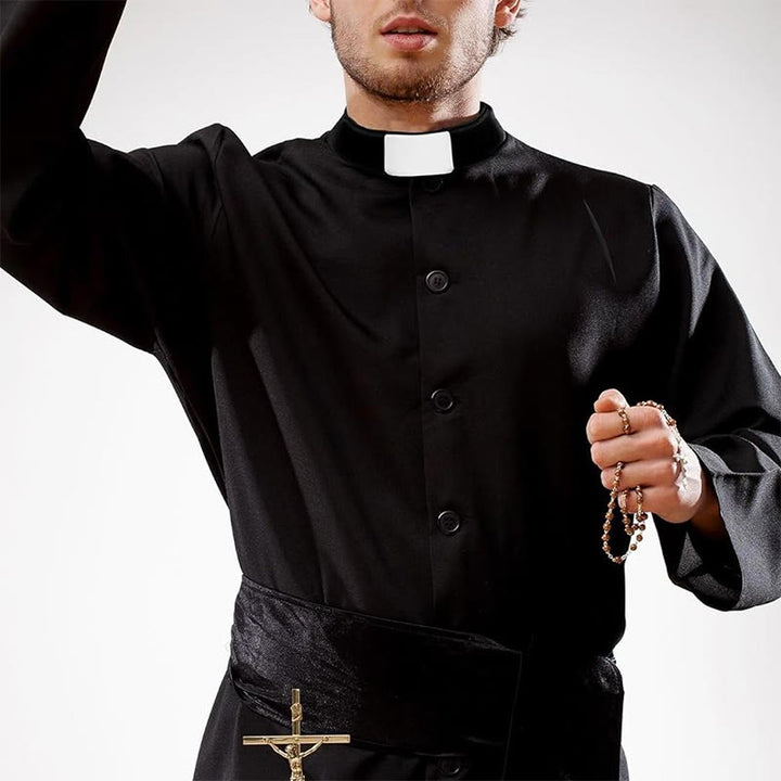 Christianartworkshop Unisex Soft Comfortable Clergy Tab Collar with Insert for Various Activities - image 12