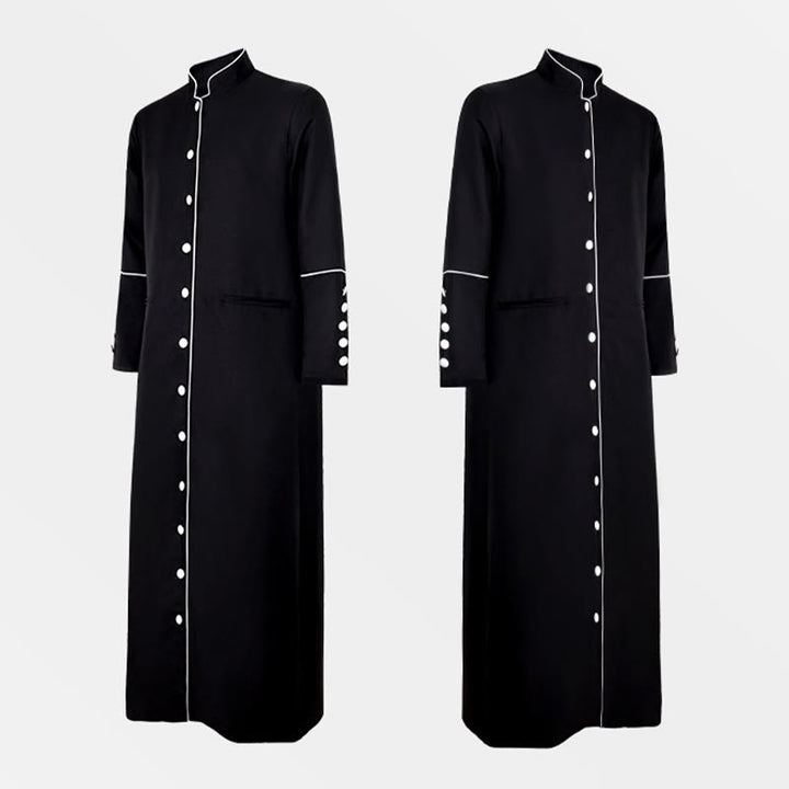 Christianartworkshop Classic Multicolor Clergy Robe with Contrast Trim & Medieval Elegance - image 9