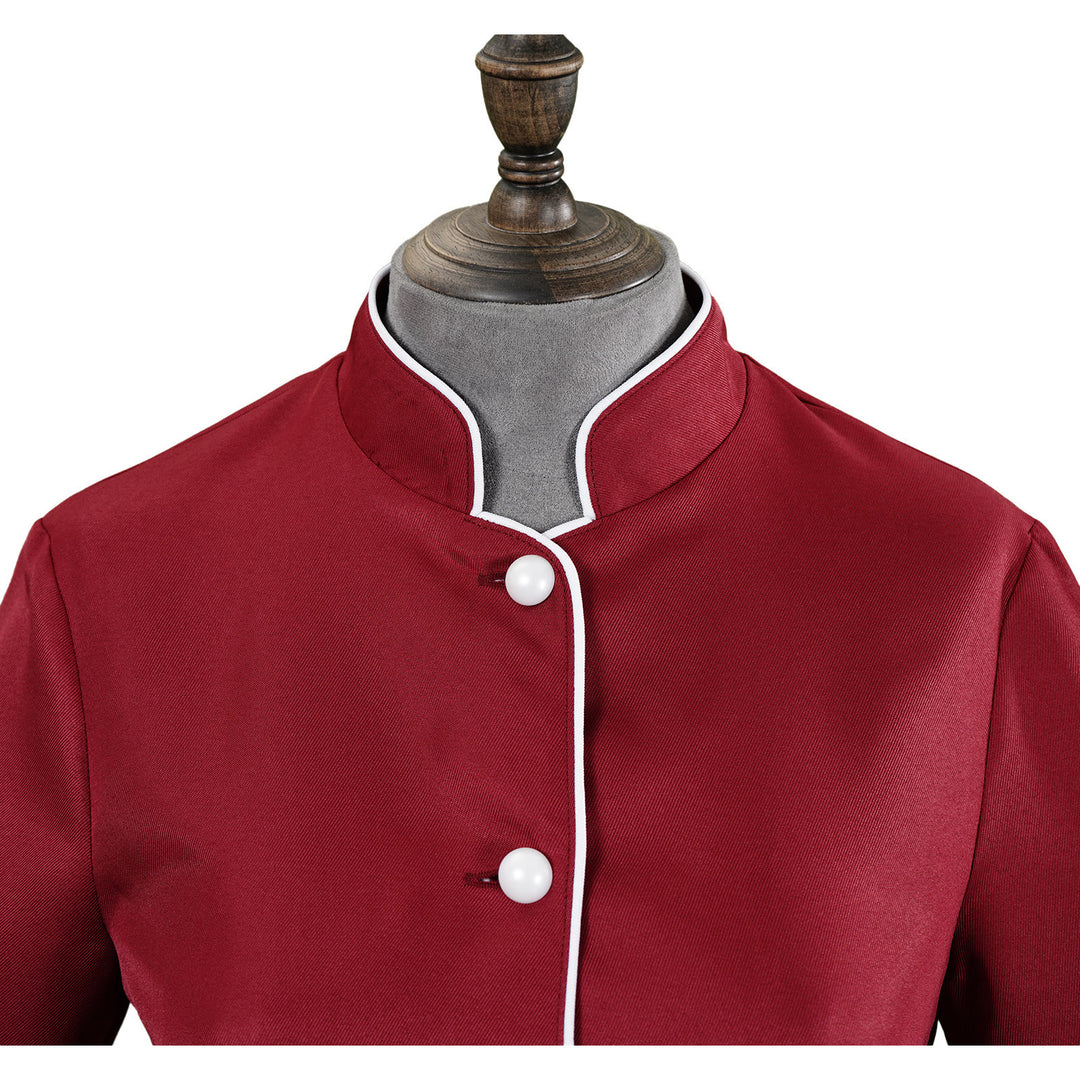 Christianartworkshop Multicolor Flared Sleeves Clergy Robe with Cross Motifs & Ritual Aesthetic - image 7