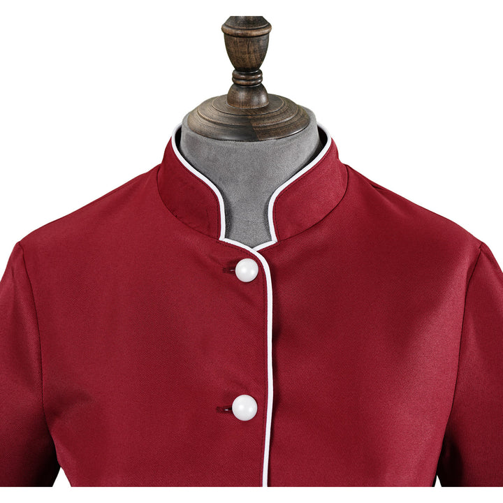 Christianartworkshop Multicolor Flared Sleeves Clergy Robe with Cross Motifs & Ritual Aesthetic - image 7