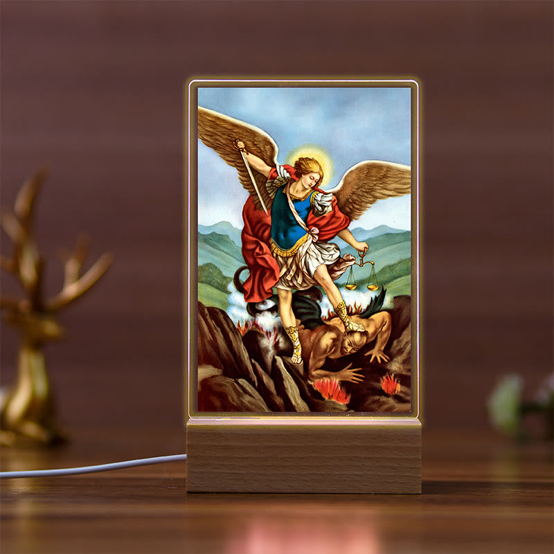 Christianartworkshop Sacred Art Religious Icon Warm Glow Night Light: Carry Presence Every Night - A - image 0