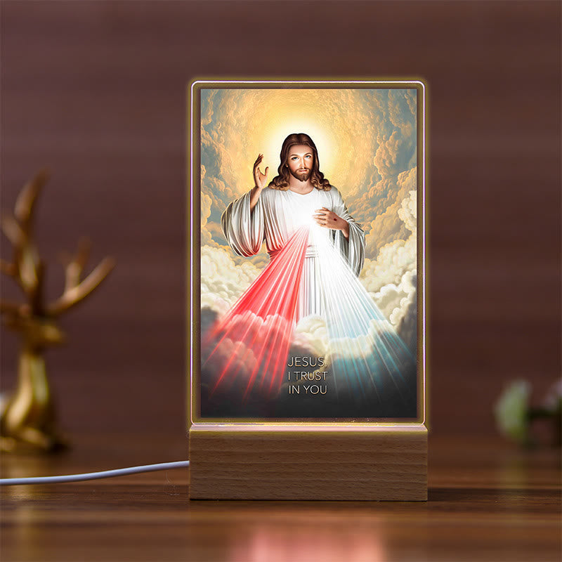 Christianartworkshop Sacred Art Religious Icon Warm Glow Night Light: Carry Presence Every Night - E - image 5