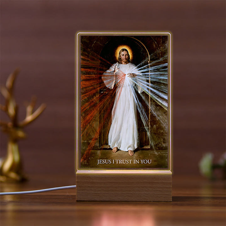 Christianartworkshop Sacred Art Religious Icon Warm Glow Night Light: Carry Presence Every Night - F - image 6