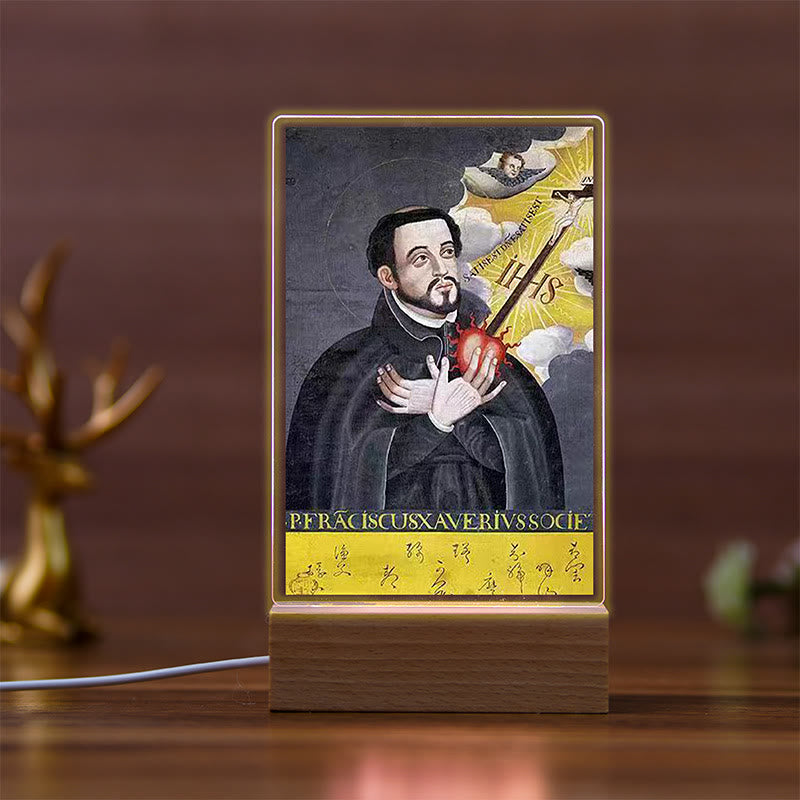 Christianartworkshop Sacred Art Religious Icon Warm Glow Night Light: Carry Presence Every Night - B - image 2