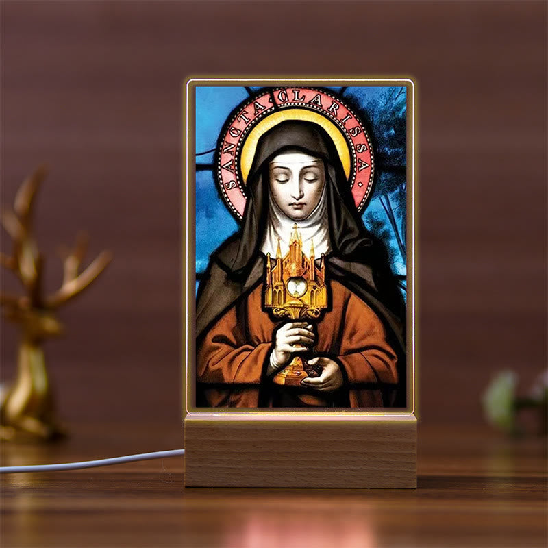Christianartworkshop Sacred Art Religious Icon Warm Glow Night Light: Carry Presence Every Night - C - image 3