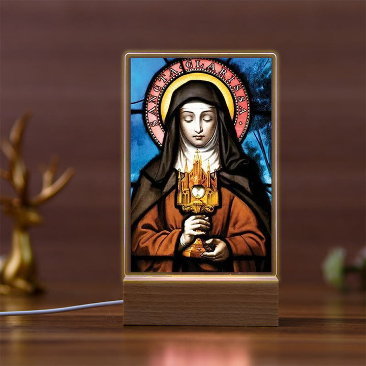 Christianartworkshop Sacred Art Religious Icon Warm Glow Night Light: Carry Presence Every Night - C - image 3
