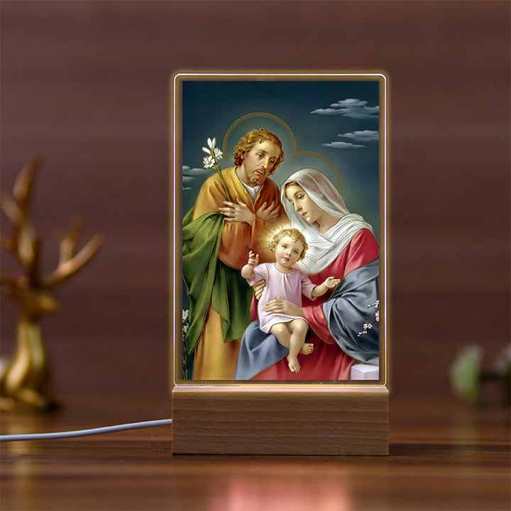 Christianartworkshop Sacred Art Religious Icon Warm Glow Night Light: Carry Presence Every Night - H - image 8