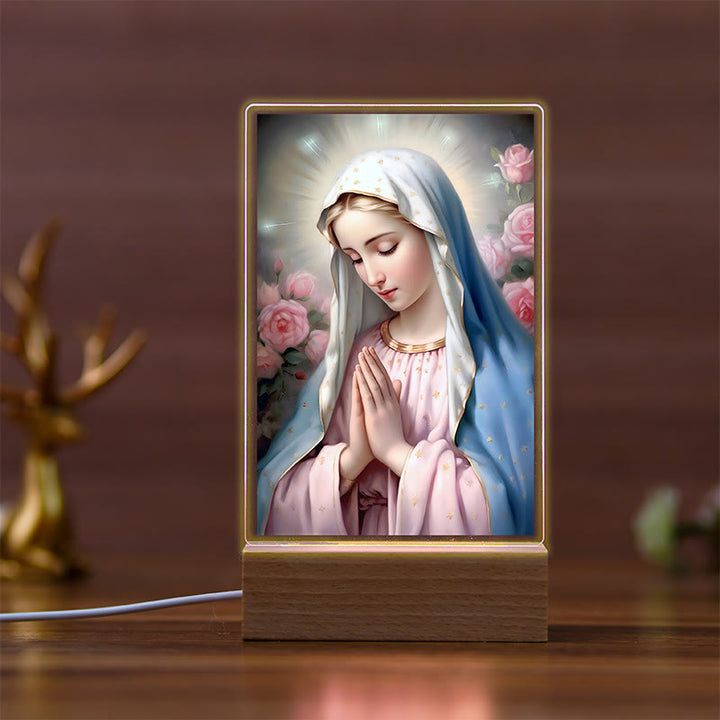 Christianartworkshop Sacred Art Religious Icon Warm Glow Night Light: Carry Presence Every Night - G - image 7