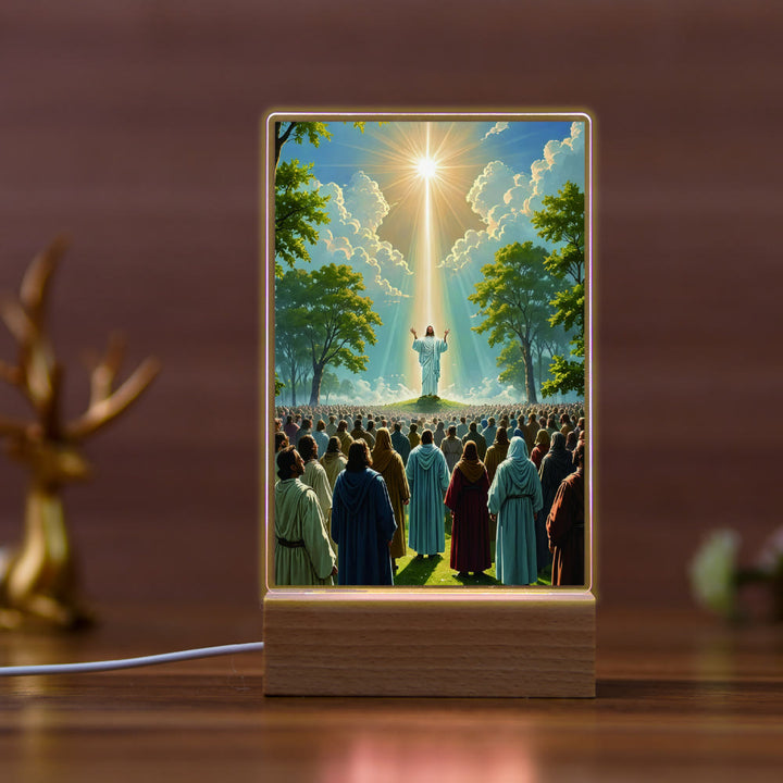 Christianartworkshop Jesus & Mary Religious Night Light: Inherit Blessed Spiritual Legacy - G - image 6
