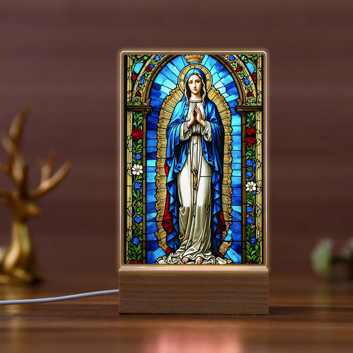 Christianartworkshop Jesus & Mary Religious Night Light: Inherit Blessed Spiritual Legacy - J - image 10