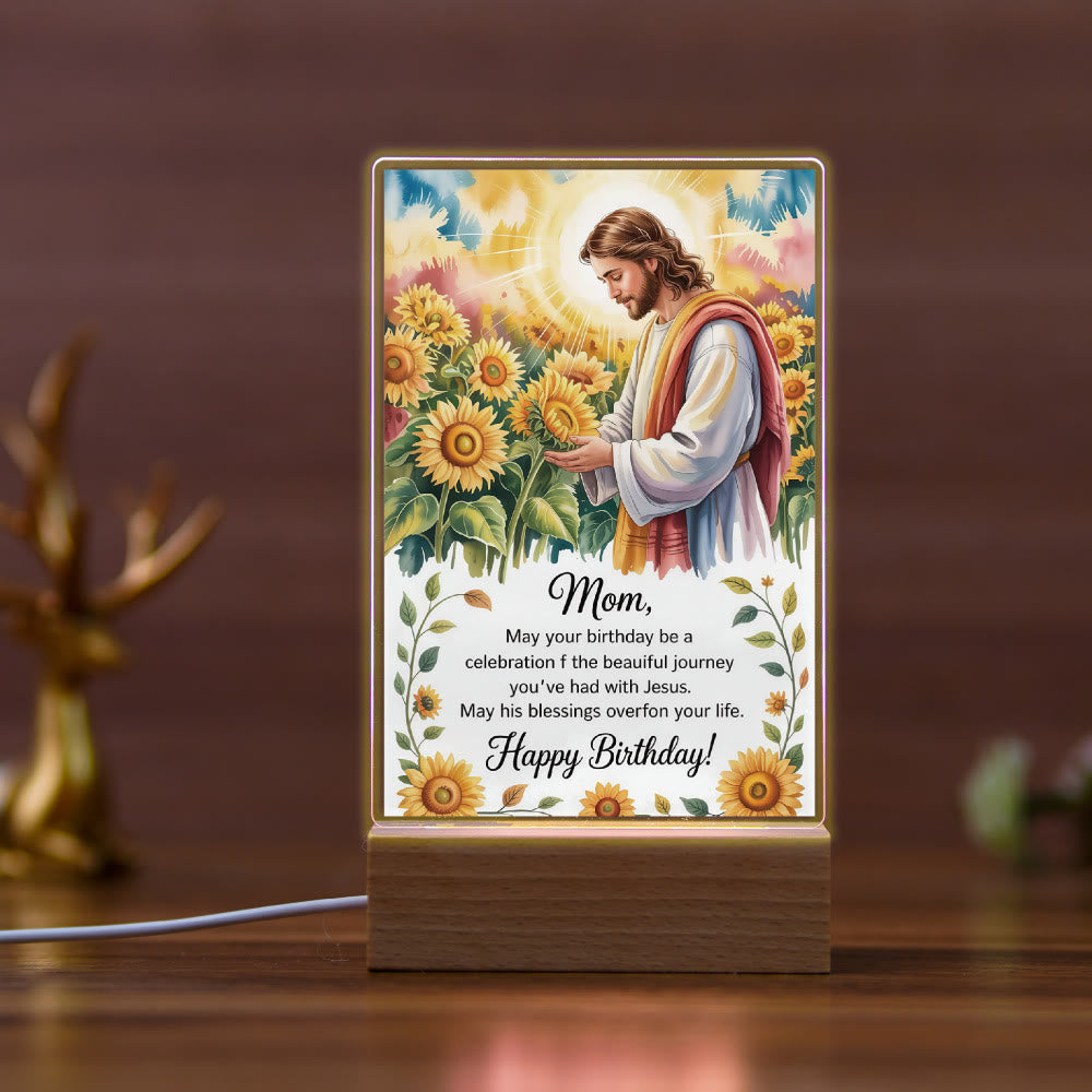 Christianartworkshop Religious Jesus Icon Healing Scene Night Light: Art & Natural Beauty - J - image 10