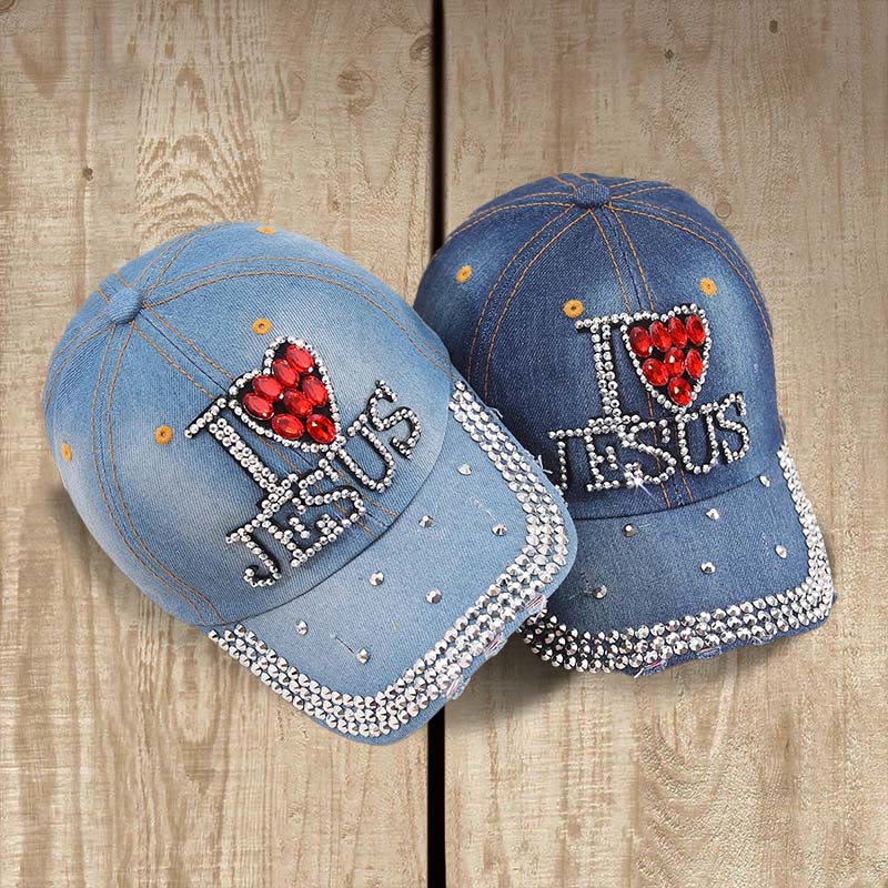 Christianartworkshop I Love Jesus Baseball Cap for Devoted Hearts: Radiate Love for Christ - image 1