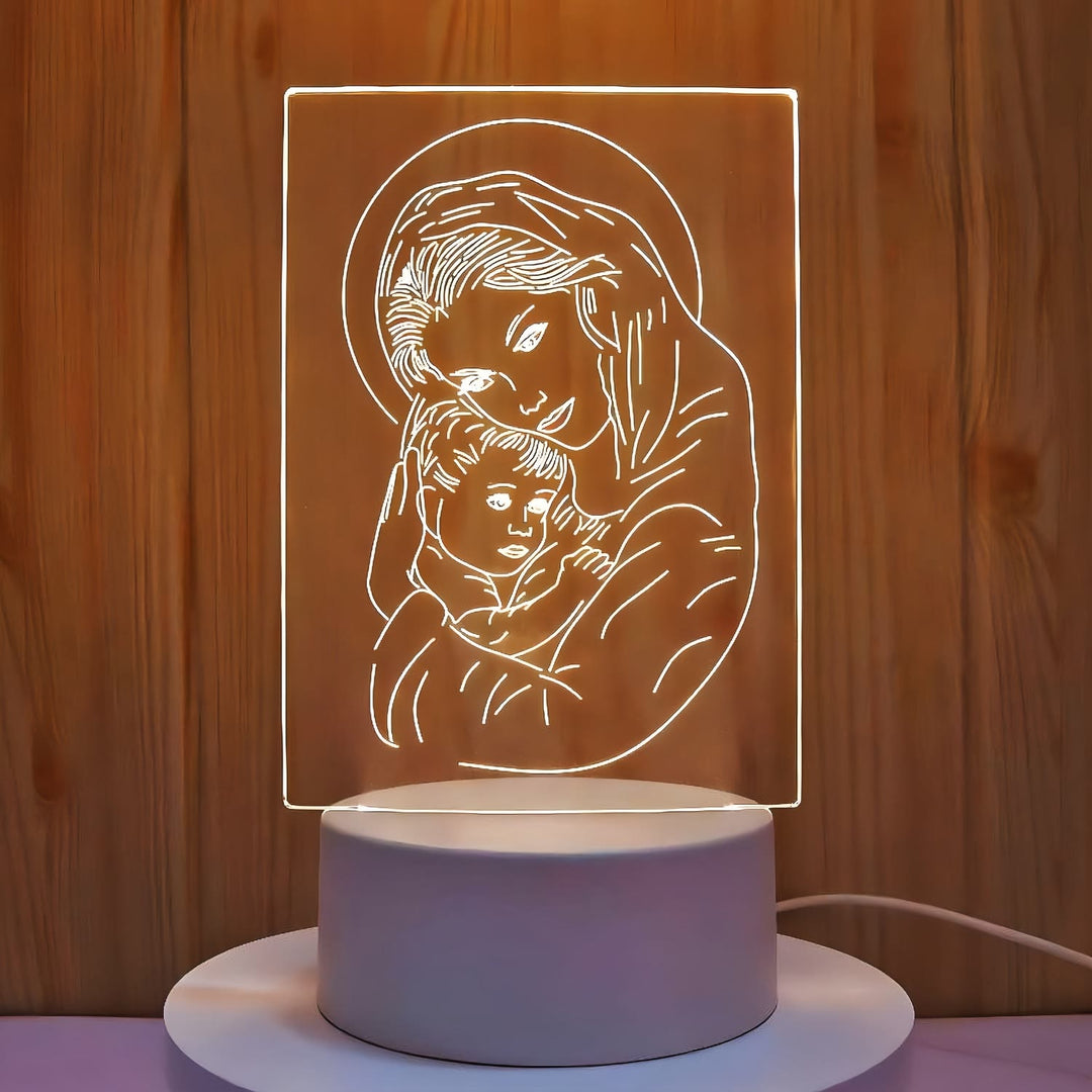 Christianartworkshop Faith-Filled Gift Holy Icons Night Light: Keep Sacred Moments Nearby - P - image 15