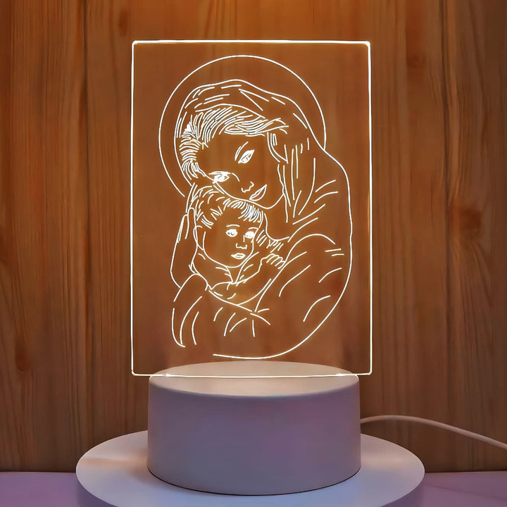 Christianartworkshop Faith-Filled Gift Holy Icons Night Light: Keep Sacred Moments Nearby - P - image 15