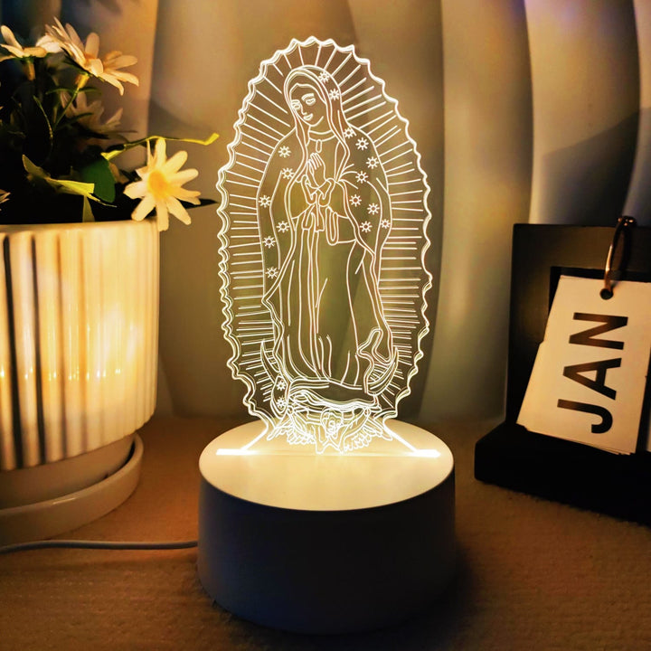 Christianartworkshop Faith-Filled Gift Holy Icons Night Light: Keep Sacred Moments Nearby - H - image 7