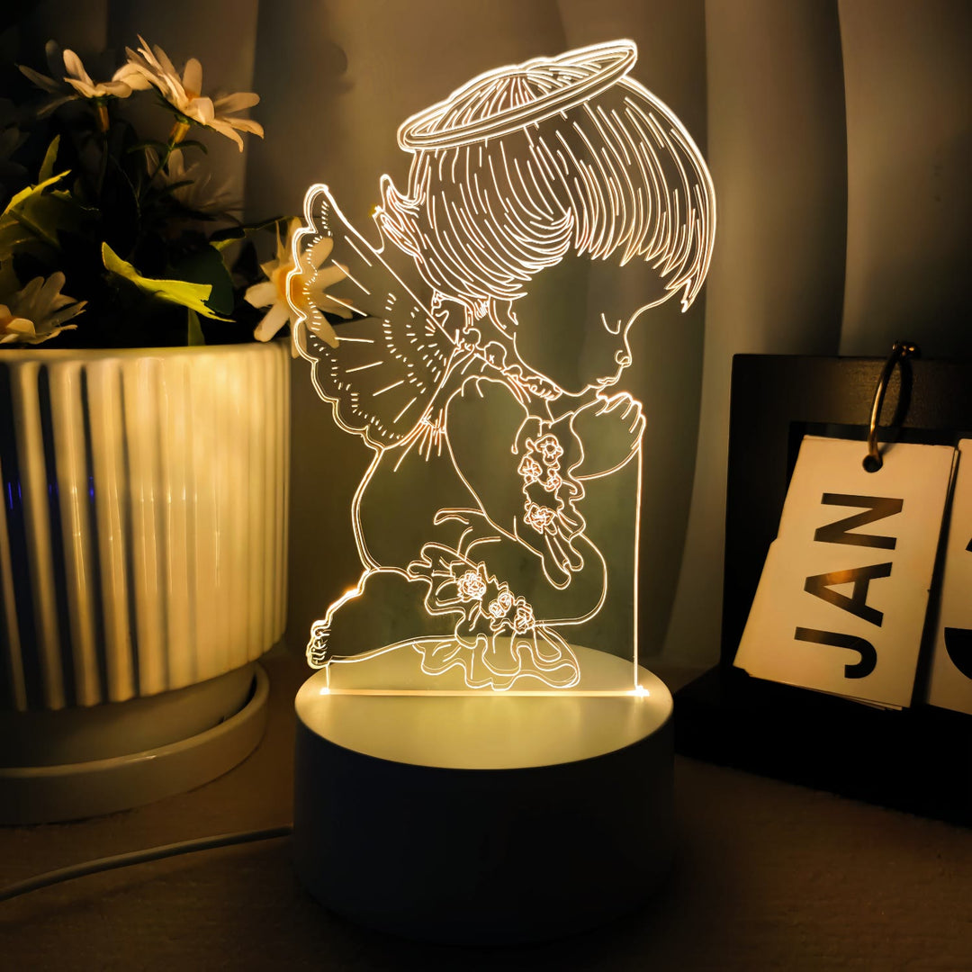 Christianartworkshop Faith-Filled Gift Holy Icons Night Light: Keep Sacred Moments Nearby - F - image 5