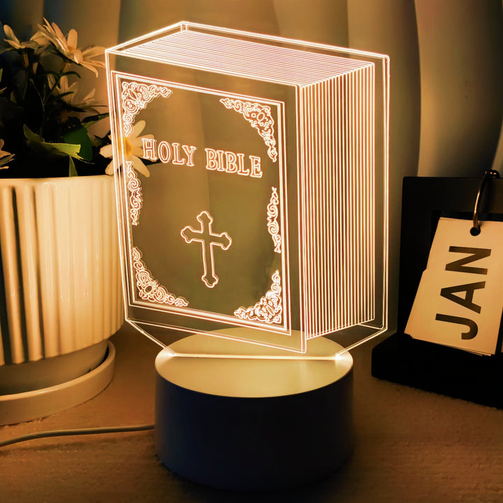 Christianartworkshop Faith-Filled Gift Holy Icons Night Light: Keep Sacred Moments Nearby - E - image 4