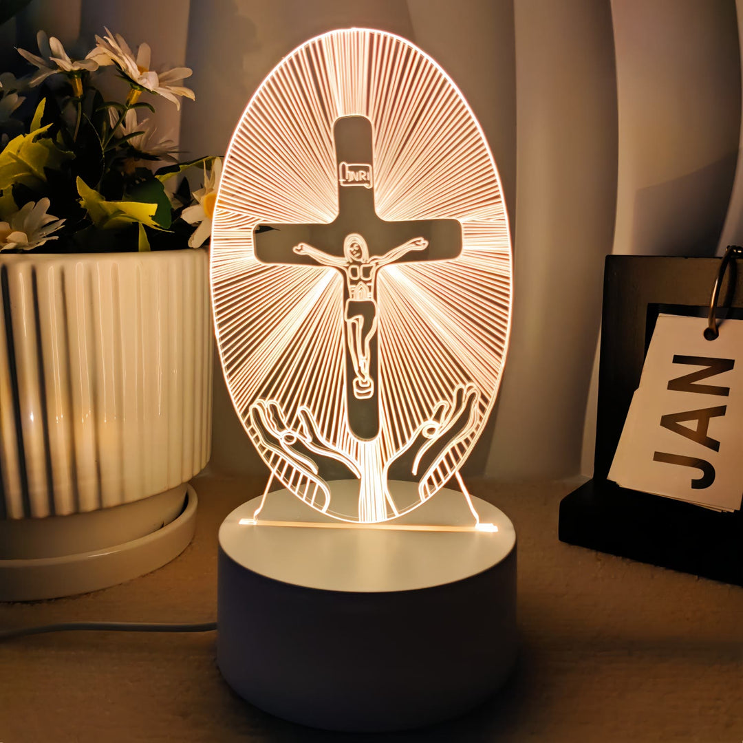 Christianartworkshop Faith-Filled Gift Holy Icons Night Light: Keep Sacred Moments Nearby - M - image 12