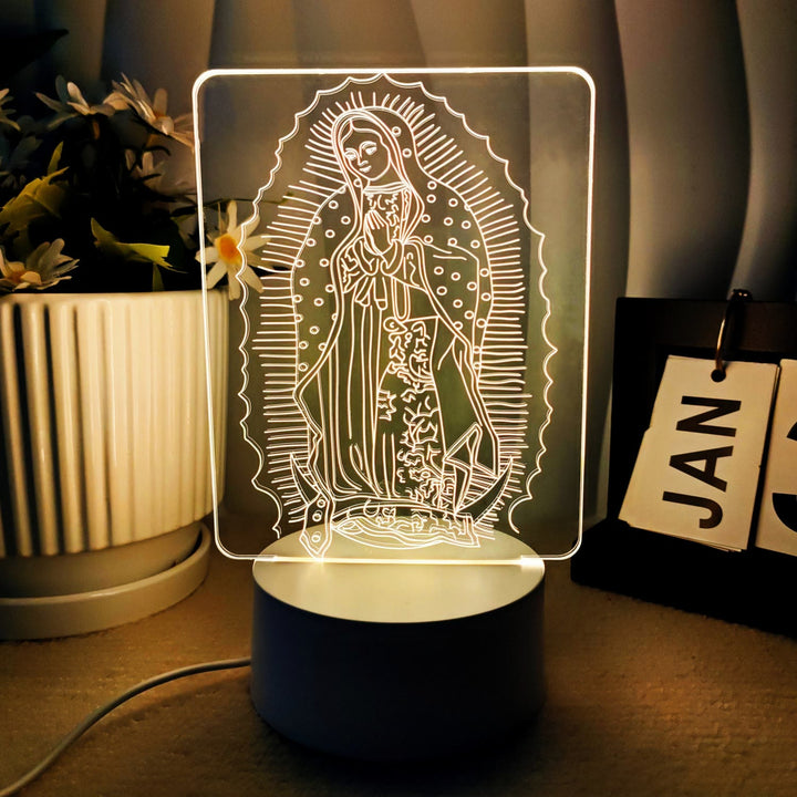 Christianartworkshop Faith-Filled Gift Holy Icons Night Light: Keep Sacred Moments Nearby - O - image 14