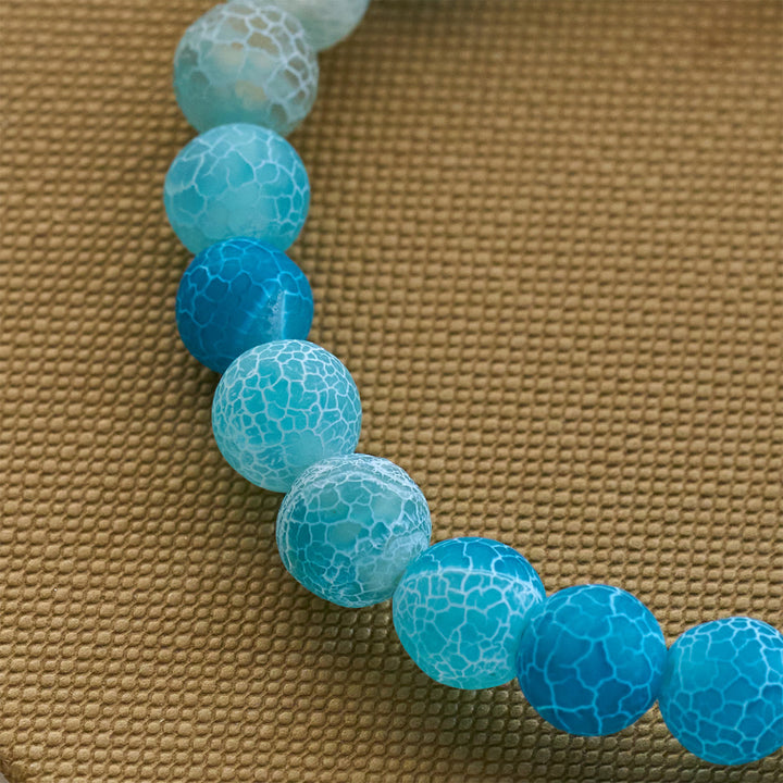 Christianartworkshop Ocean Grace Dolphin Blessing Bracelet with Natural Malachite and Ichthys Charm - image 13