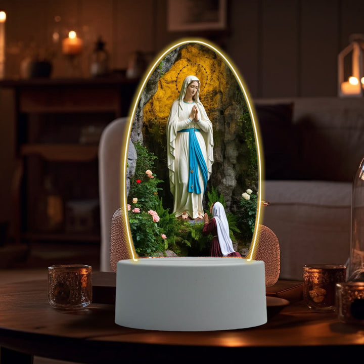Christianartworkshop Blessed Christian Saints Night Light: Evening Companion for Reflection - A - image 0