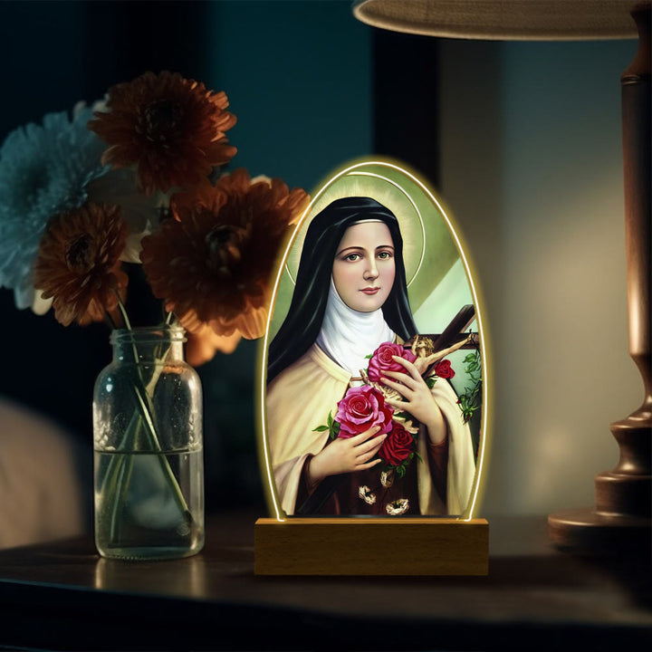 Christianartworkshop Blessed Christian Saints Night Light: Evening Companion for Reflection - G - image 10