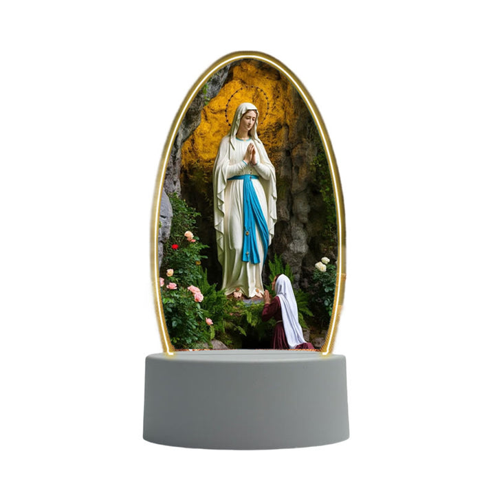 Christianartworkshop Blessed Christian Saints Night Light: Evening Companion for Reflection - image 4
