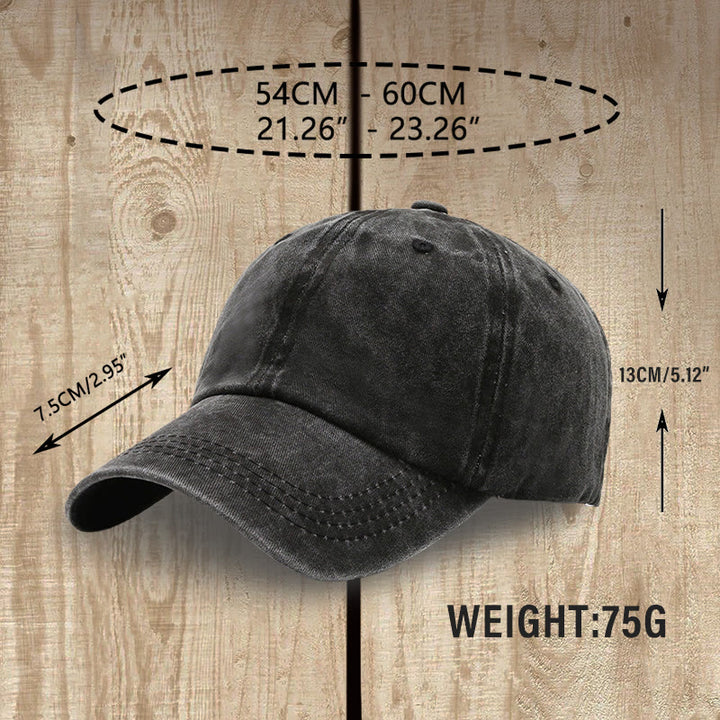 Christianartworkshop I Can't He Can Jesus Cross Everyday Faith Washed Cotton Hat - image 2