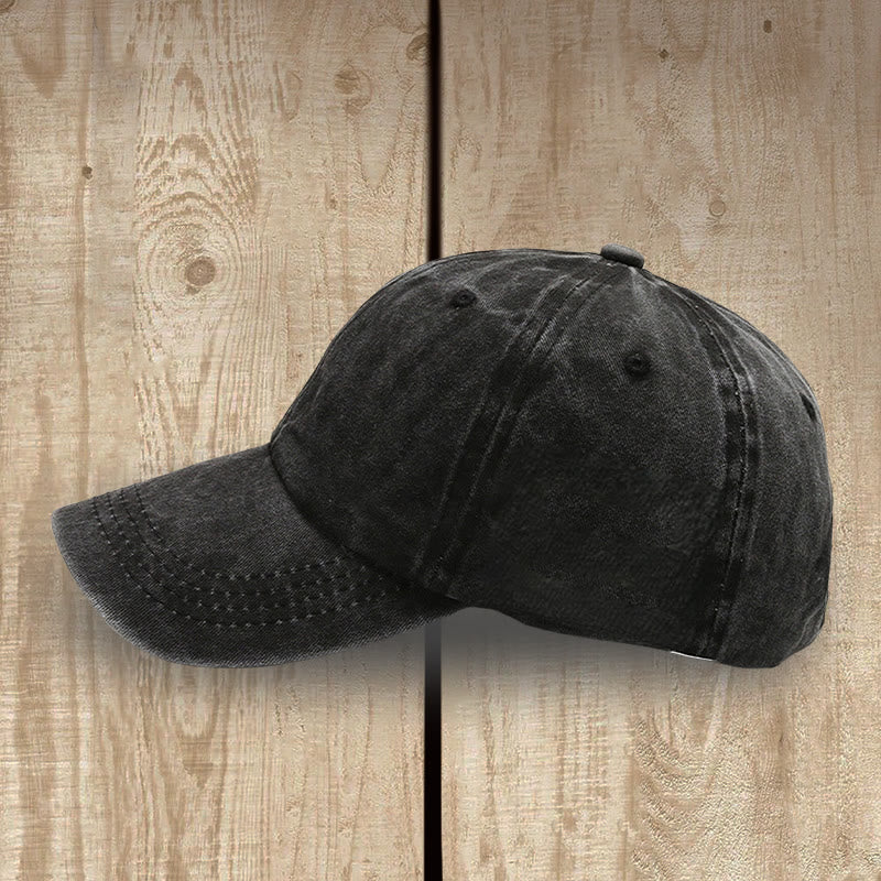 Christianartworkshop I Can't He Can Jesus Cross Everyday Faith Washed Cotton Hat - image 4