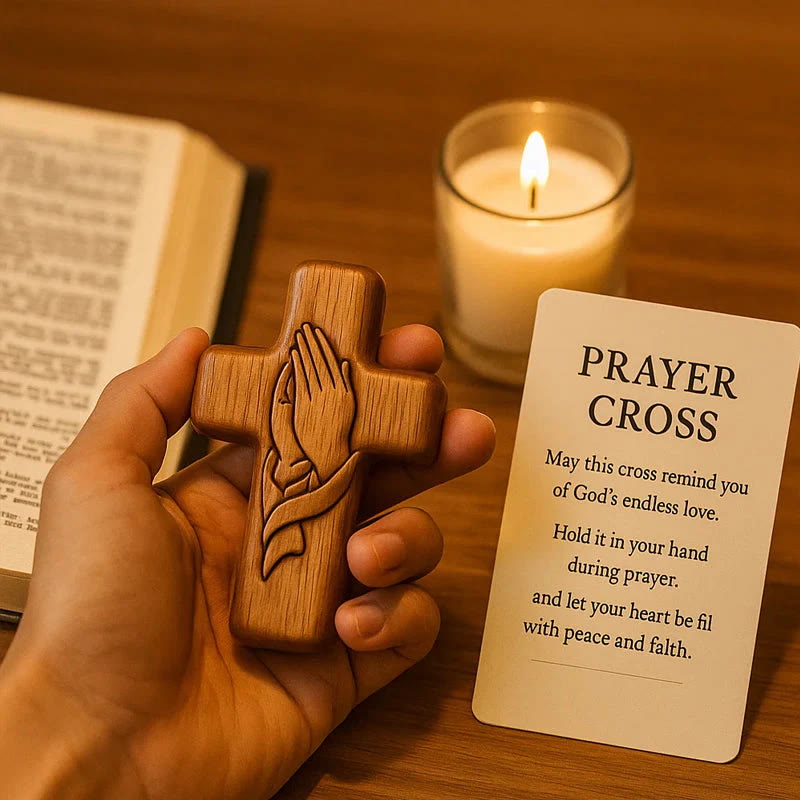Christianartworkshop Classic Pocket Prayer Cross Gift Ensemble: A Cherished Symbol of Peace - image 3