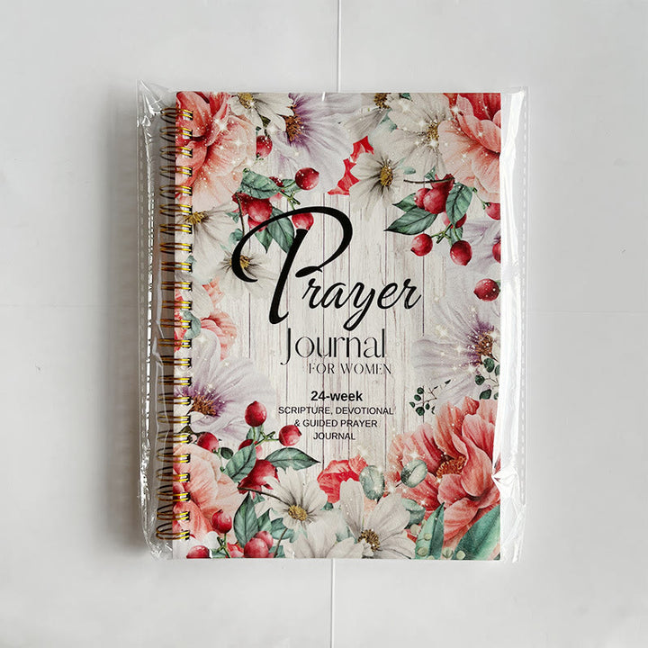 Christianartworkshop Classic Floral Prayer Journal: A Tool for 24 - Week Spiritual Nourishment - image 7