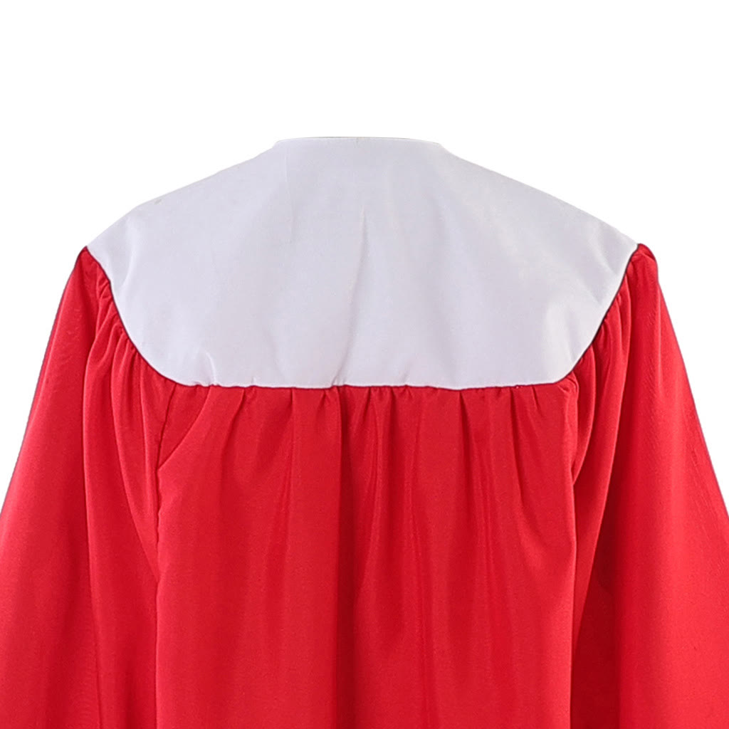 Christianartworkshop Elegant Red Clergy Robe with Dove of the Holy Spirit: Serve with Faith and Light - image 8