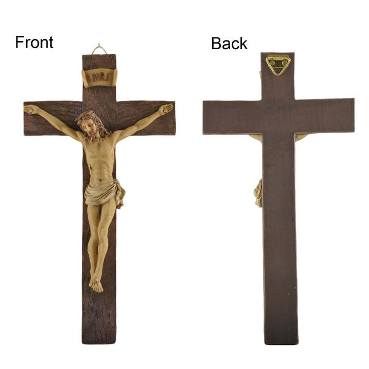 Christianartworkshop INRI - Inscribed Resin Crucifix: A Profound Emblem of Reverence - image 7
