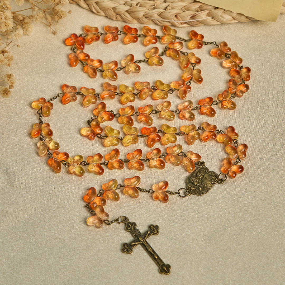 Christianartworkshop Thanksgiving Nature Ritual: Butterfly Rosary | Honoring God's Grace with the Beauty of Autumn - image 4