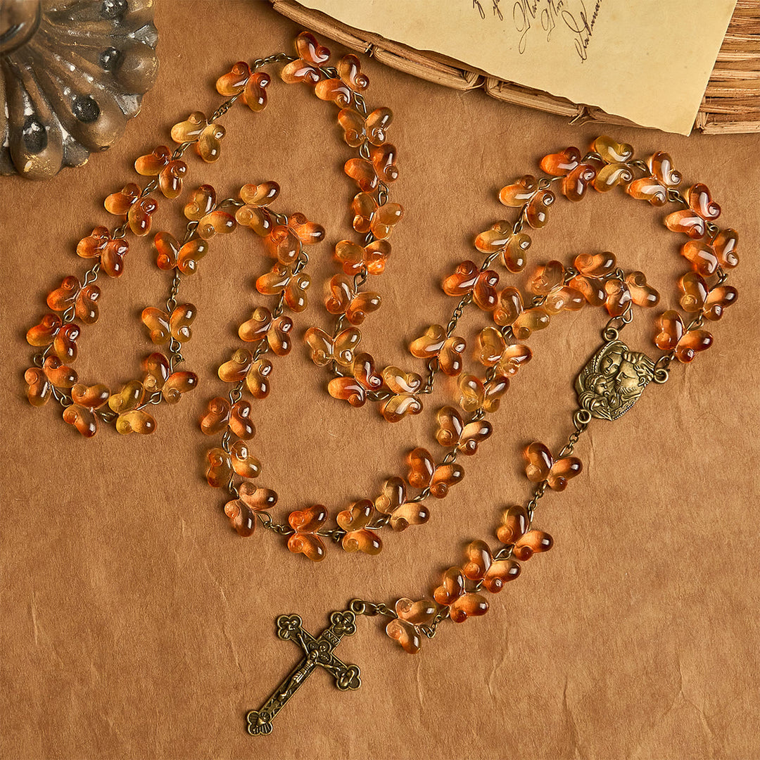 Christianartworkshop Thanksgiving Nature Ritual: Butterfly Rosary | Honoring God's Grace with the Beauty of Autumn - image 5