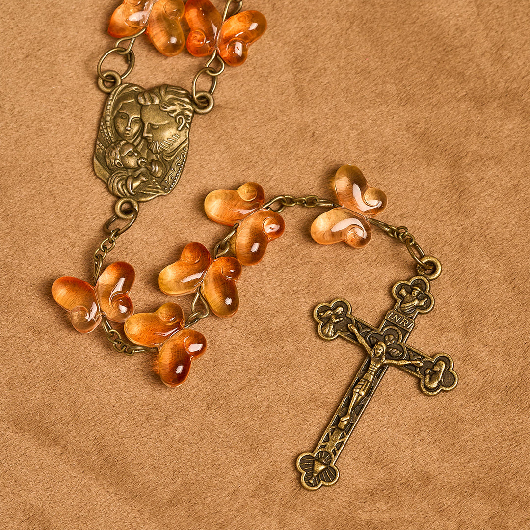 Christianartworkshop Thanksgiving Nature Ritual: Butterfly Rosary | Honoring God's Grace with the Beauty of Autumn - image 11