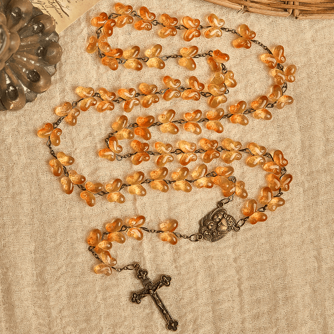 Christianartworkshop Thanksgiving Nature Ritual: Butterfly Rosary | Honoring God's Grace with the Beauty of Autumn - image 9