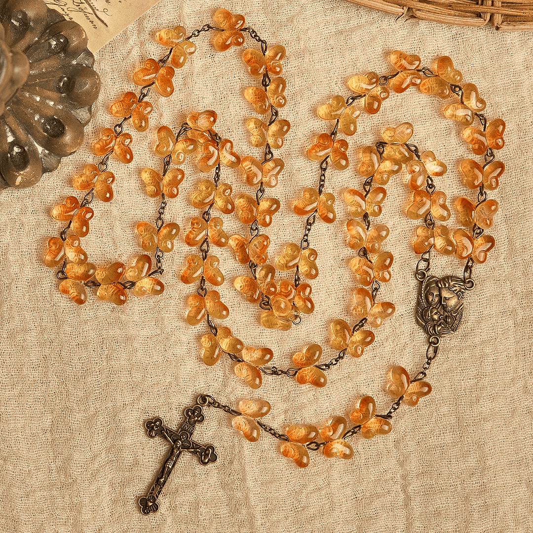 Christianartworkshop Thanksgiving Nature Ritual: Butterfly Rosary | Honoring God's Grace with the Beauty of Autumn - image 7