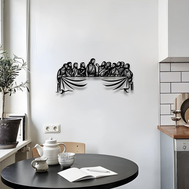 Christianartworkshop Faithful Representation The Last Supper Metal Wall Decor - image 7