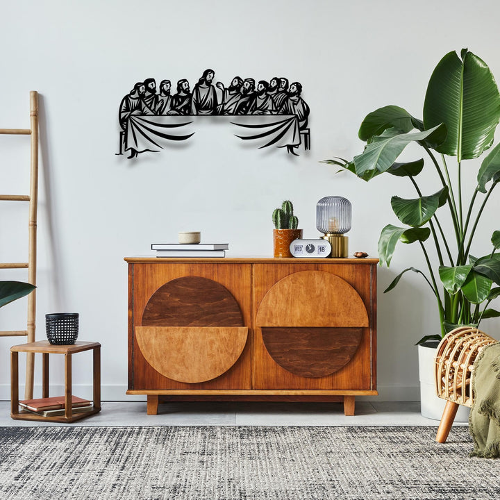 Christianartworkshop Faithful Representation The Last Supper Metal Wall Decor - image 8