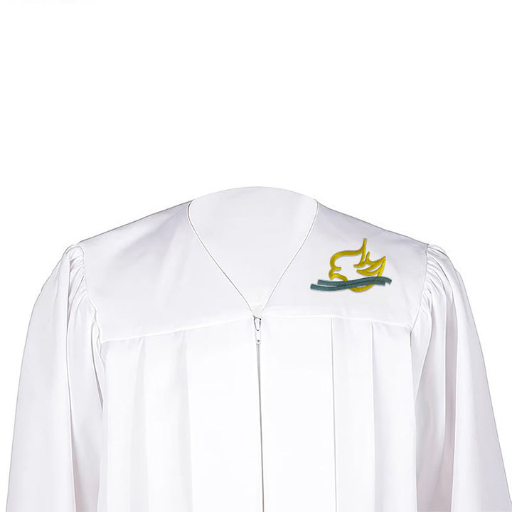 Christianartworkshop Dove of the Holy Spirit Clergy Robe in White: Embrace Purity and Divine Peace - image 4