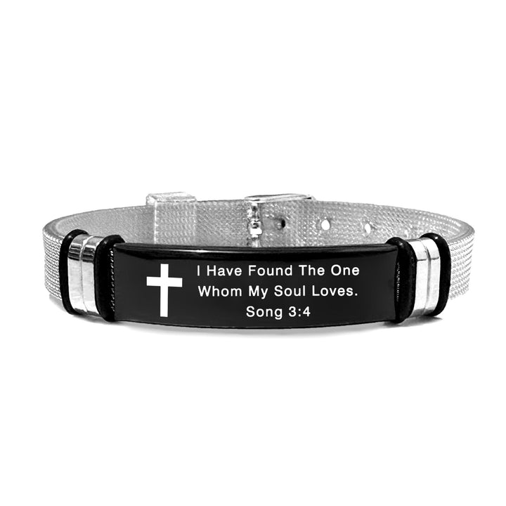 Christianartworkshop Multi - Styled Motivational Cross Bracelet with Bible Verses - PVC 3:4 - image 32
