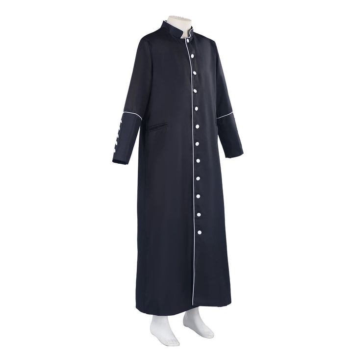 Christianartworkshop Classic Multicolor Cassock with Contrast Trim & Medieval Elegance - image 11