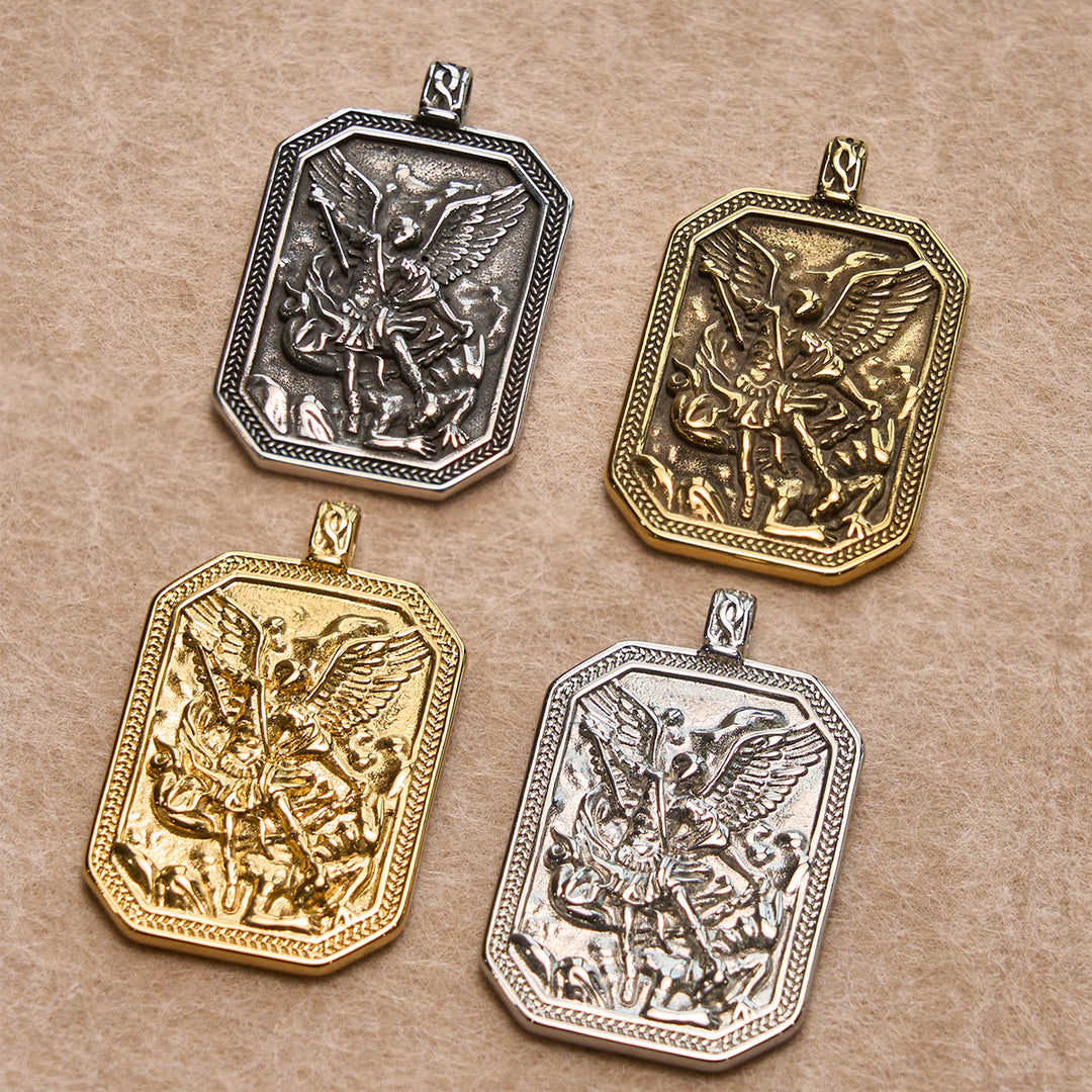 Christianartworkshop St. Michael Guardian and Grace Blessing Set for Pocket Prayer & Reflection - image 8