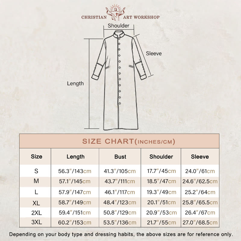 Christianartworkshop Classic Multicolor Clergy Robe with Contrast Trim & Medieval Elegance - image 1